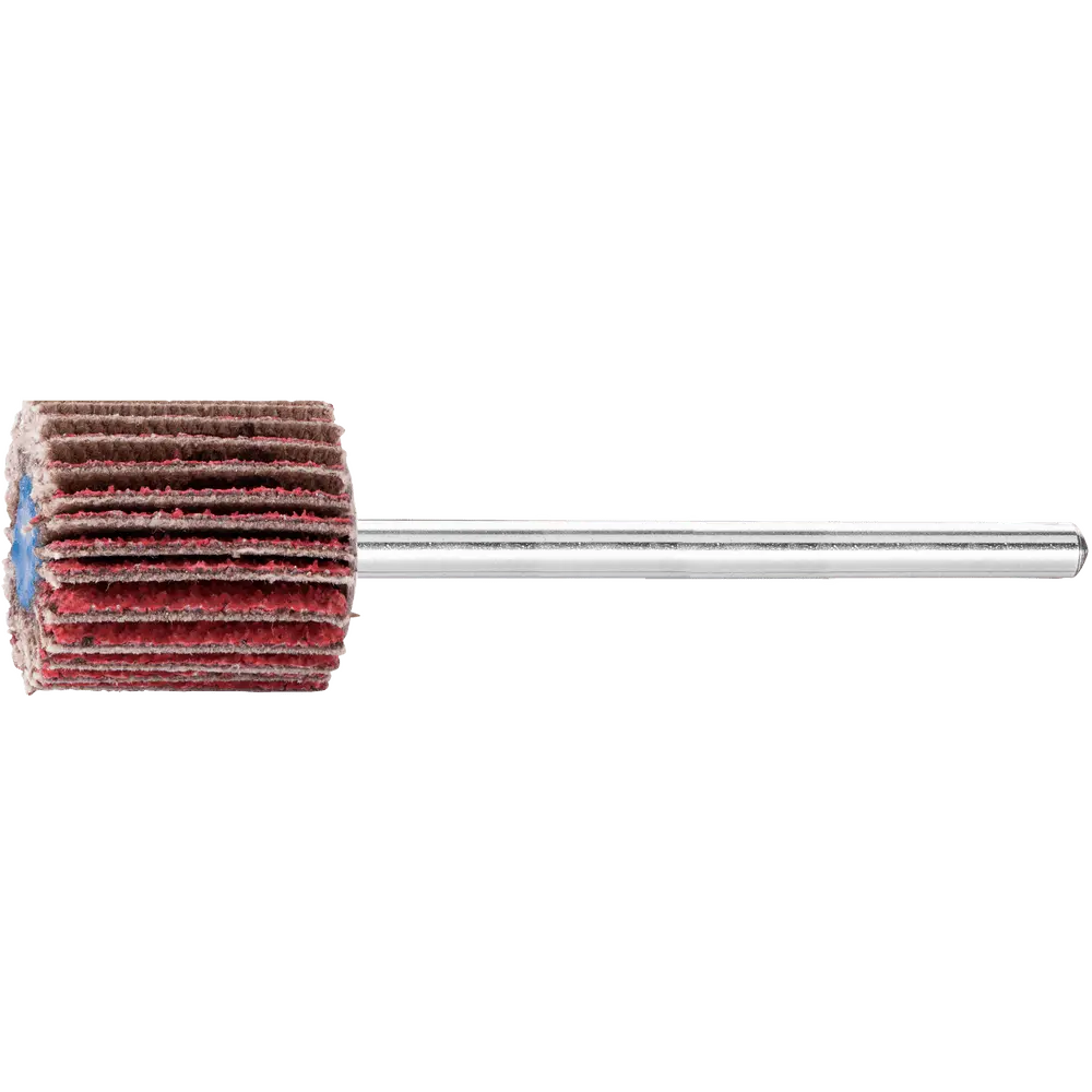 Produktfoto 1 von PFERD TOOLS Keramikkorn Fächerschleifer F Ø 15x15mm Schaft-Ø 3 mm CO-COOL120 hoher Abtrag auf Edelstahl, 10 Stk.
