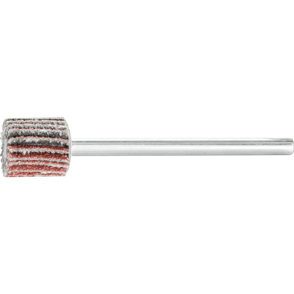 Produktfoto 1 von PFERD TOOLS Korund Fächerschleifer F Ø 10x10mm Schaft-Ø 3 mm A80 für Feinschliff und Finish, 10 Stk.