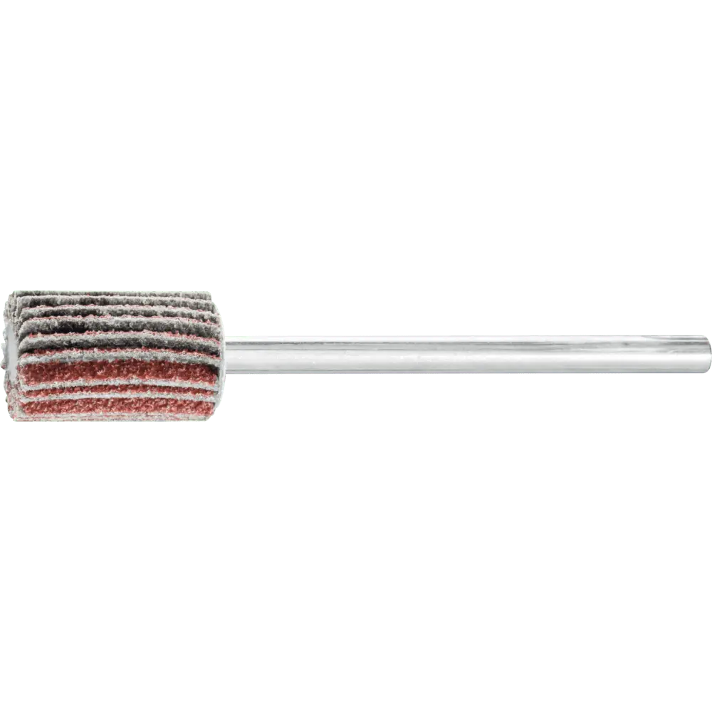 Produktfoto 1 von PFERD TOOLS Korund Fächerschleifer F Ø 10x15 mm Schaft-Ø 3 mm A80 für Feinschliff und Finish (2), 2 Stk.