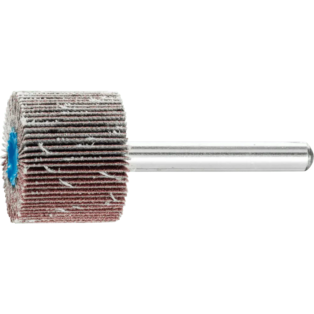 Produktfoto 1 von PFERD TOOLS Korund Fächerschleifer F Ø 25x20mm Schaft-Ø 6 mm A180 für Feinschliff und Finish, 10 Stk.