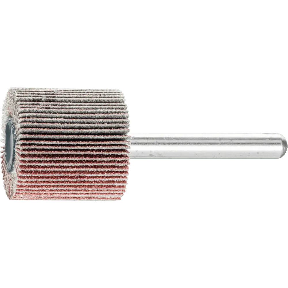 Produktfoto 1 von PFERD TOOLS Korund Fächerschleifer F Ø 25x25 mm Schaft-Ø 6 mm A120 für Feinschliff und Finish, 10 Stk.