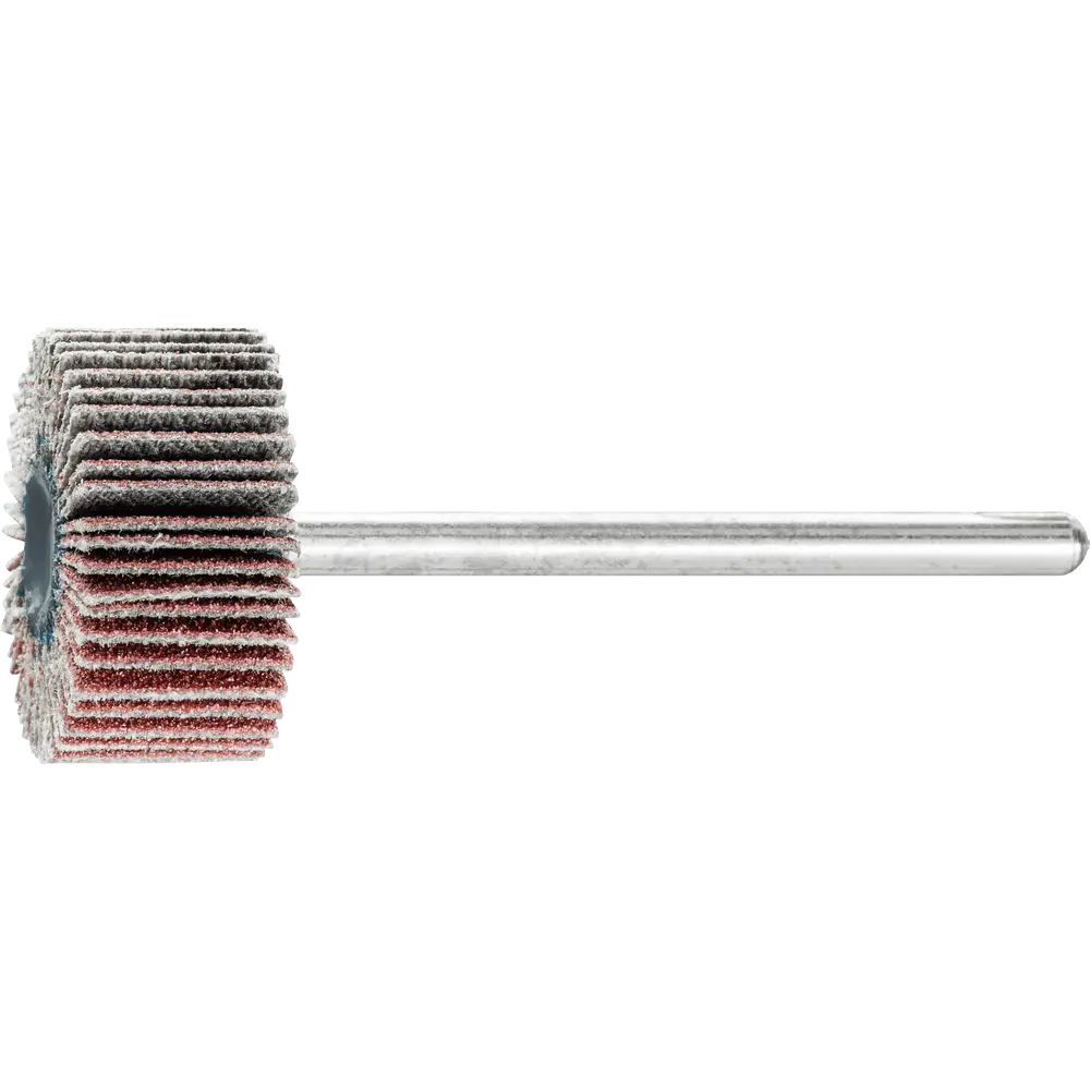 Produktfoto 1 von PFERD TOOLS Korund Fächerschleifer F Ø 20x10mm Schaft-Ø 3 mm A150 für Feinschliff und Finish, 10 Stk.