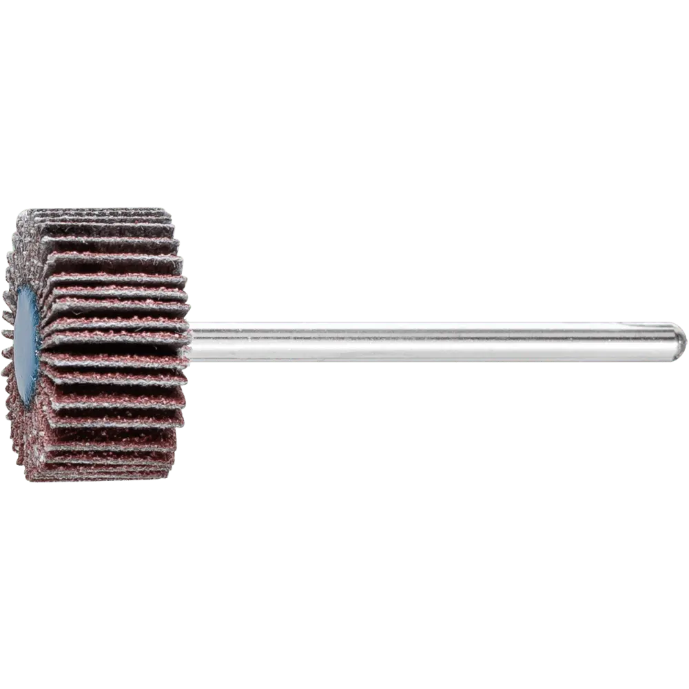 Produktfoto 1 von PFERD TOOLS Korund Fächerschleifer F Ø 20x10mm Schaft-Ø 3 mm A80 für Feinschliff und Finish, 10 Stk.