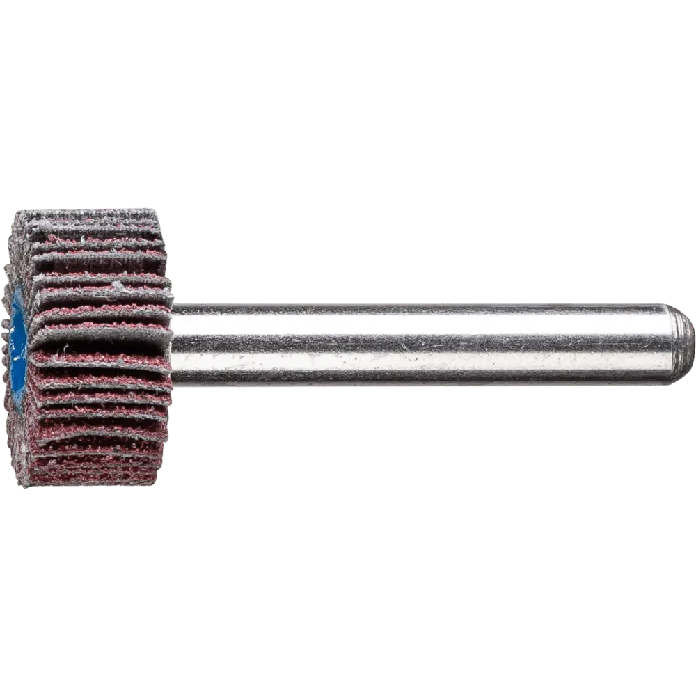 PFERD TOOLS Korund Fächerschleifer F Ø 20x10mm Schaft-Ø 6 mm A60 für Feinschliff und Finish, 10 Stk.