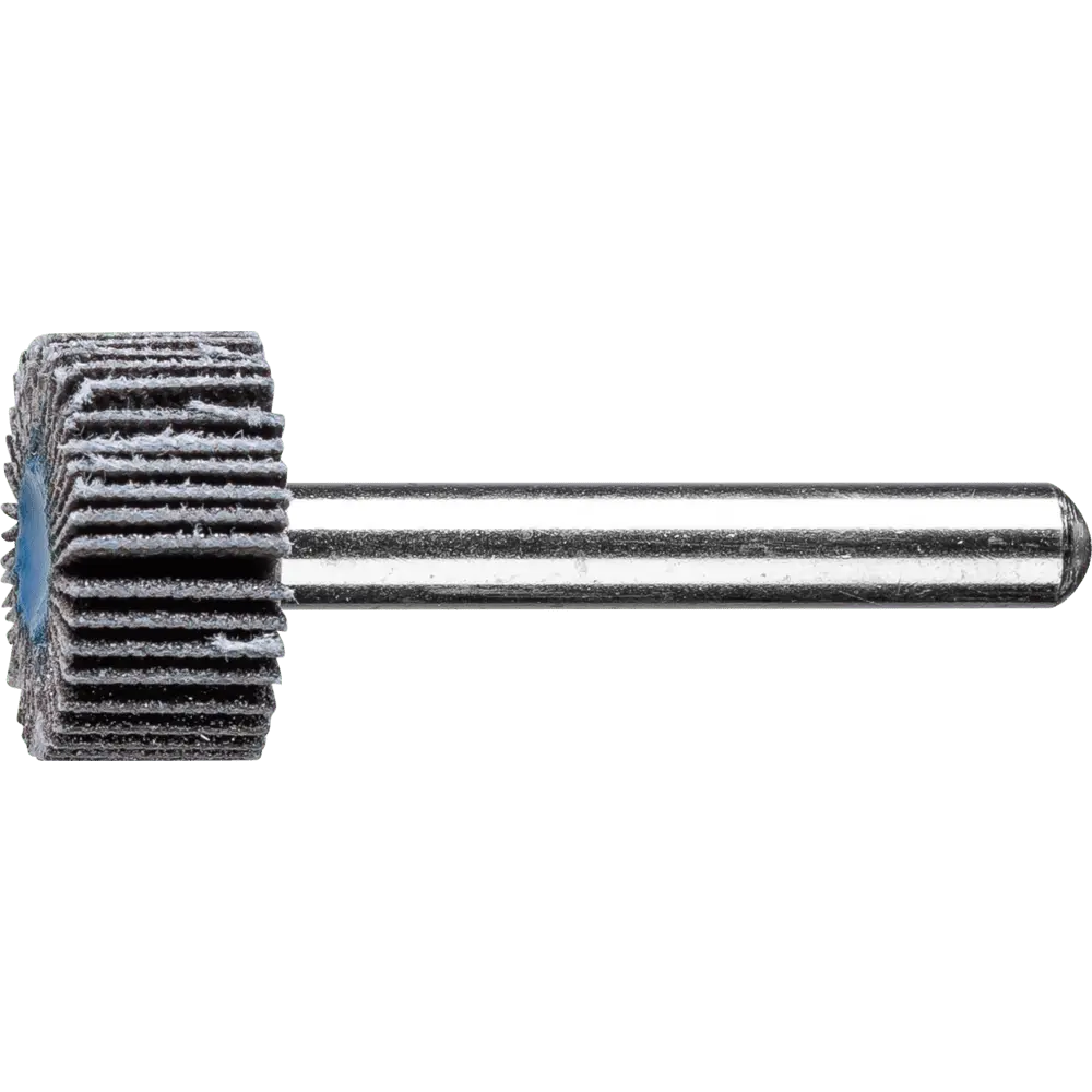 Produktfoto 1 von PFERD TOOLS SIC Fächerschleifer F Ø 20x10mm Schaft-Ø 6 mm SIC120 für harte NE Metalle, 10 Stk.