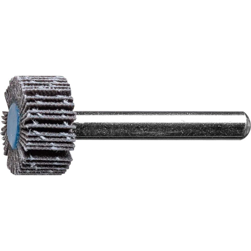 Produktfoto 1 von PFERD TOOLS SIC Fächerschleifer F Ø 20x10mm Schaft-Ø 6 mm SIC150 für harte NE Metalle, 10 Stk.