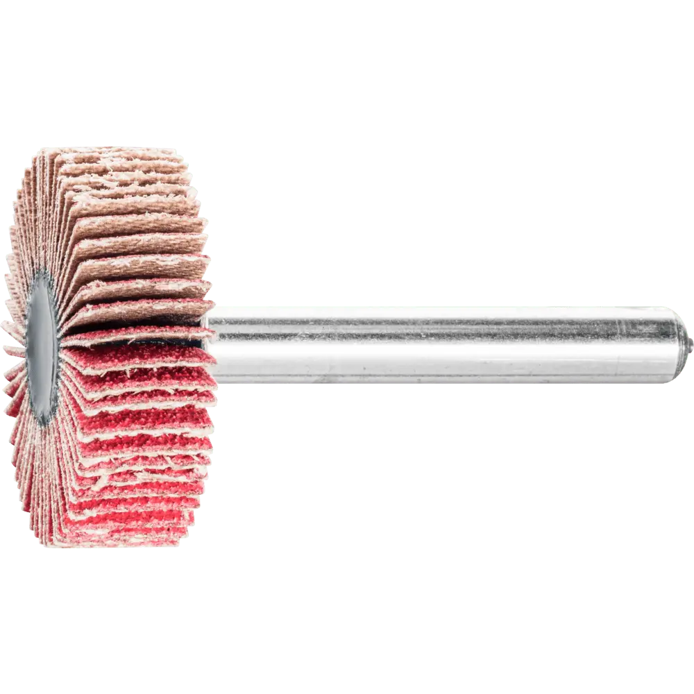 Produktfoto 1 von PFERD TOOLS Keramikkorn Fächerschleifer F Ø 30x10mm Schaft-Ø 6 mm CO-COOL120 hoher Abtrag auf Edelstahl, 10 Stk.