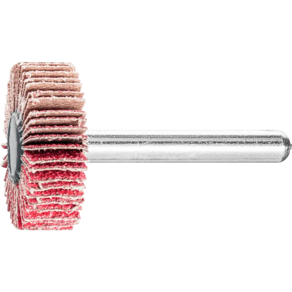 Produktfoto 1 von PFERD TOOLS Keramikkorn Fächerschleifer F Ø 30x10mm Schaft-Ø 6 mm CO-COOL80 hoher Abtrag auf Edelstahl, 10 Stk.