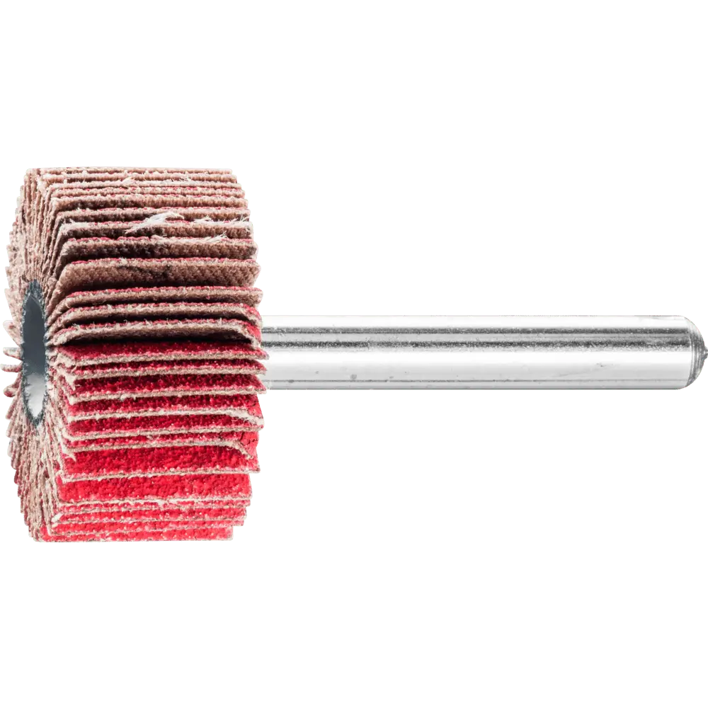Produktfoto 1 von PFERD TOOLS Keramikkorn Fächerschleifer F Ø 30x15 mm Schaft-Ø 6 mm CO-COOL120 hoher Abtrag auf Edelstahl, 10 Stk.