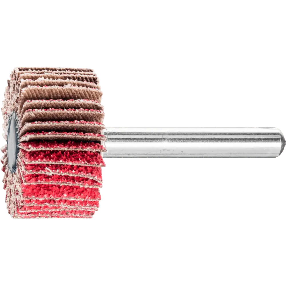 Produktfoto 1 von PFERD TOOLS Keramikkorn Fächerschleifer F Ø 30x15 mm Schaft-Ø 6 mm CO-COOL60 hoher Abtrag auf Edelstahl, 10 Stk.