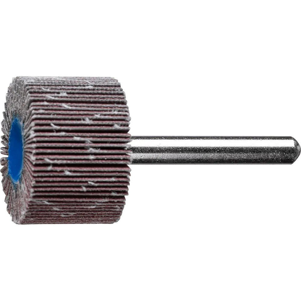 Produktfoto 1 von PFERD TOOLS Korund Fächerschleifer F Ø 30x20mm Schaft-Ø 6 mm A240 für Feinschliff und Finish, 10 Stk.