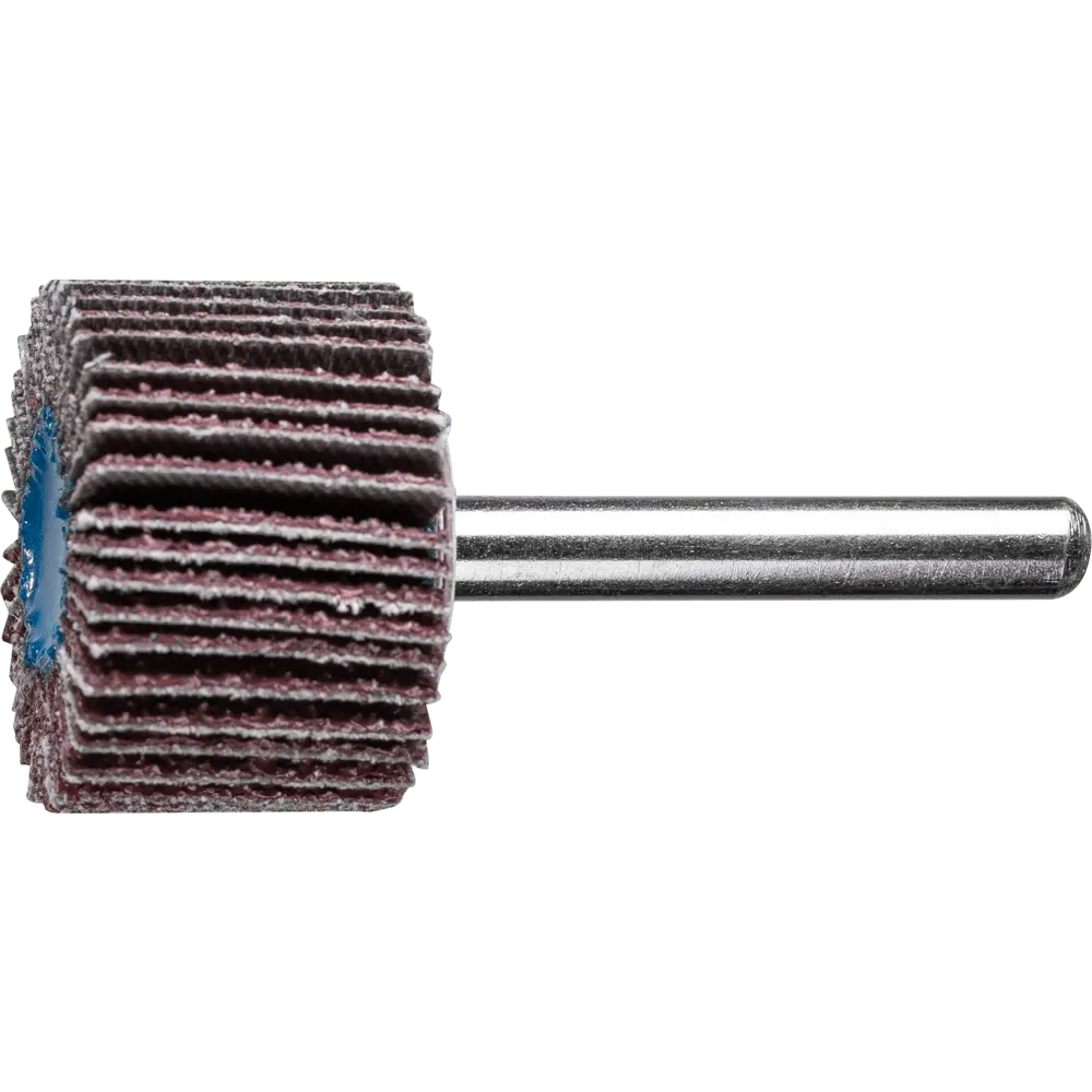 Produktfoto 1 von PFERD TOOLS Korund Fächerschleifer F Ø 30x20mm Schaft-Ø 6 mm A40 für Feinschliff und Finish, 10 Stk.