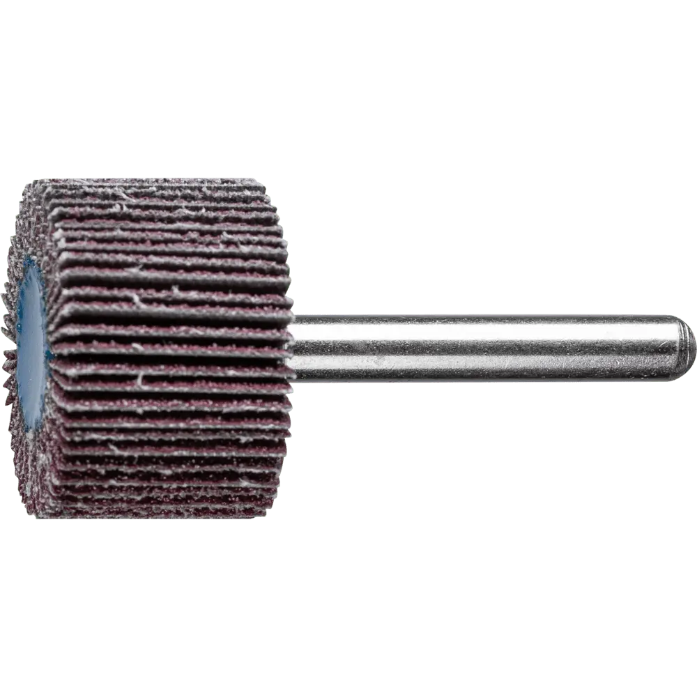 Produktfoto 1 von PFERD TOOLS Korund Fächerschleifer F Ø 30x20mm Schaft-Ø 6 mm A60 für Feinschliff und Finish, 10 Stk.