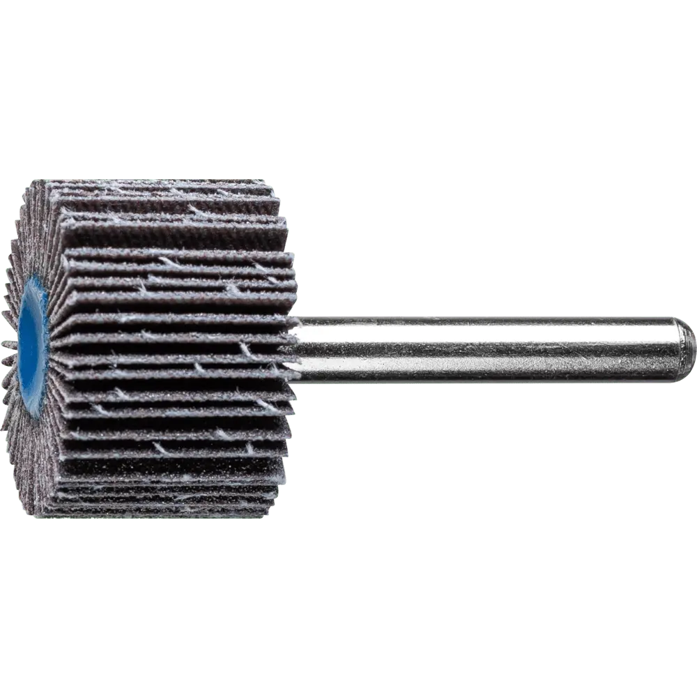 Produktfoto 1 von PFERD TOOLS SIC Fächerschleifer F Ø 30x20mm Schaft-Ø 6 mm SIC120 für harte NE Metalle, 10 Stk.