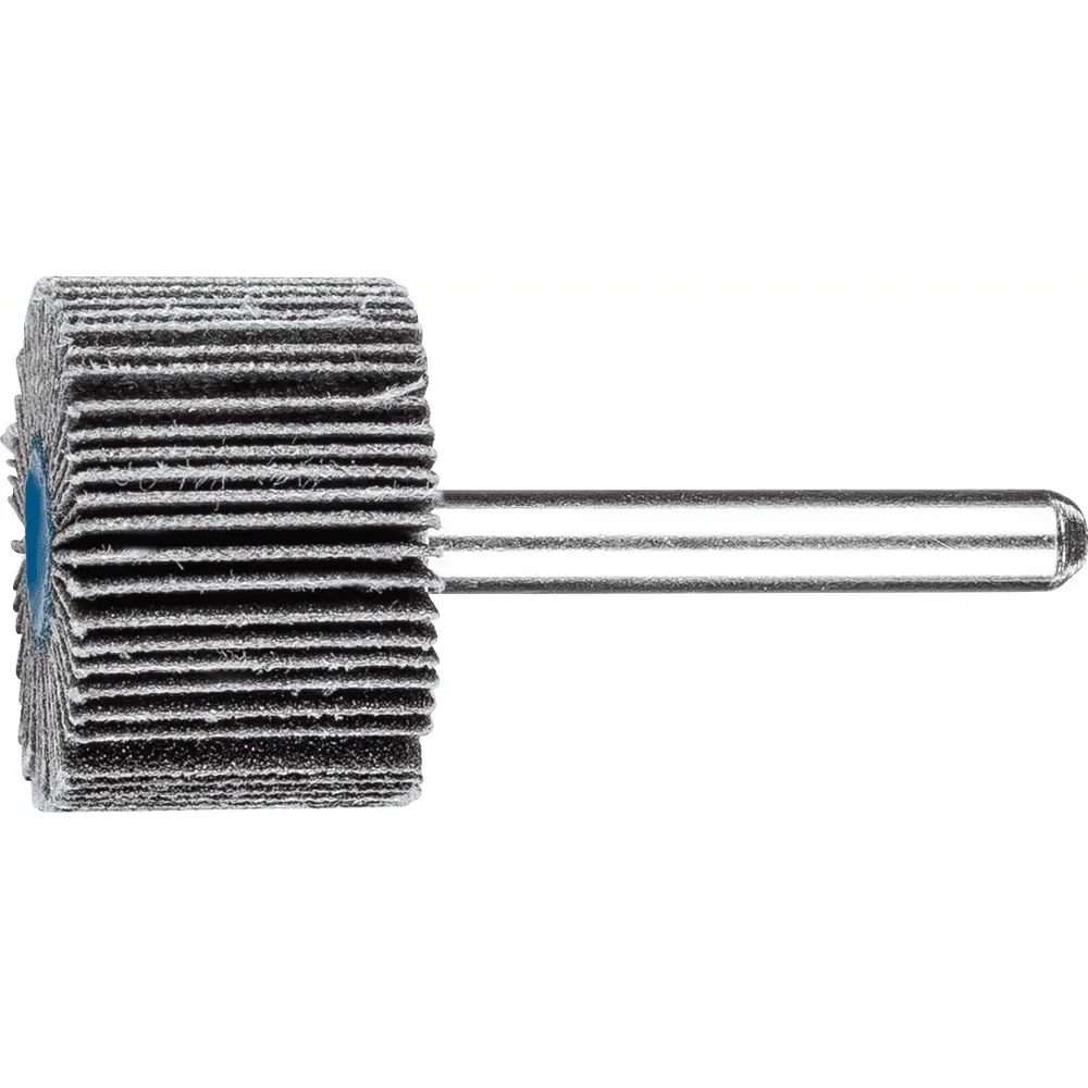 Produktfoto 1 von PFERD TOOLS SIC Fächerschleifer F Ø 30x20mm Schaft-Ø 6 mm SIC150 für harte NE Metalle, 10 Stk.