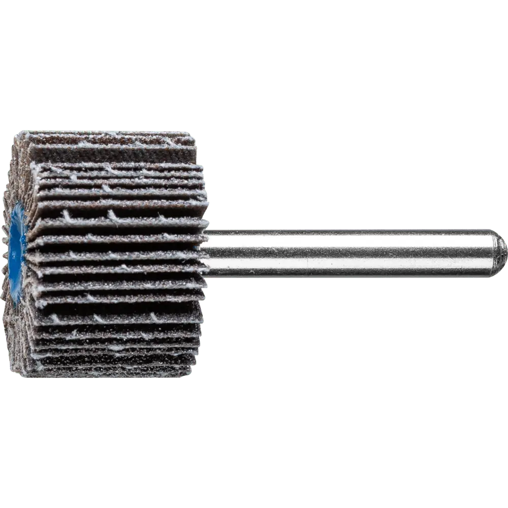 Produktfoto 1 von PFERD TOOLS SIC Fächerschleifer F Ø 30x20mm Schaft-Ø 6 mm SIC80 für harte NE Metalle, 10 Stk.