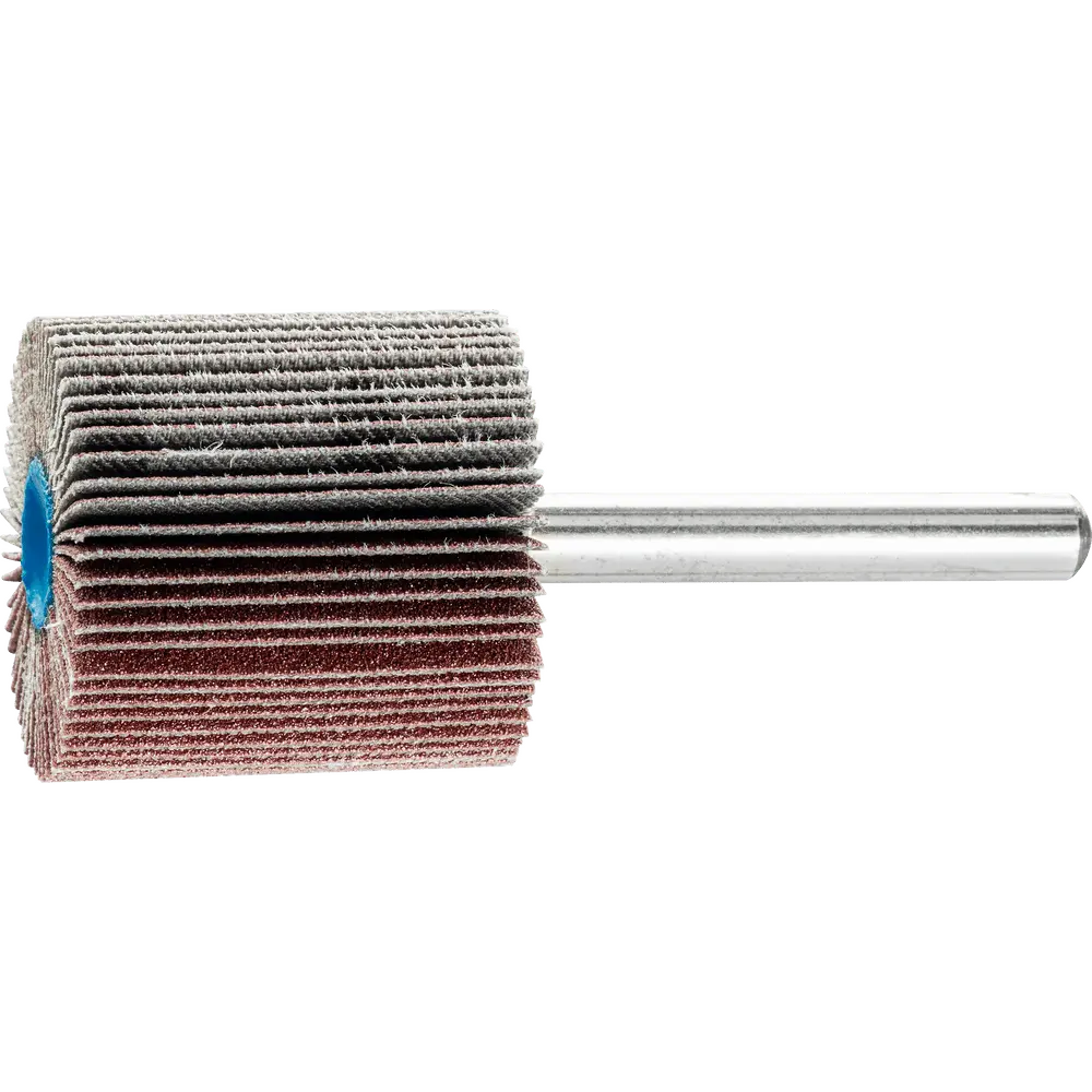 Produktfoto 1 von PFERD TOOLS Korund Fächerschleifer F Ø 30x30mm Schaft-Ø 6 mm A150 für Feinschliff und Finish, 10 Stk.