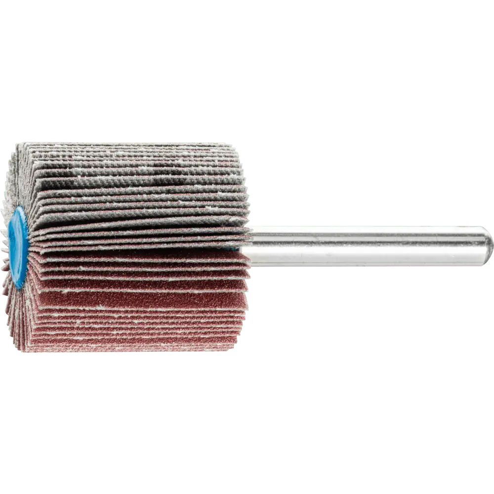 Produktfoto 1 von PFERD TOOLS Korund Fächerschleifer F Ø 30x30mm Schaft-Ø 6 mm A180 für Feinschliff und Finish, 10 Stk.