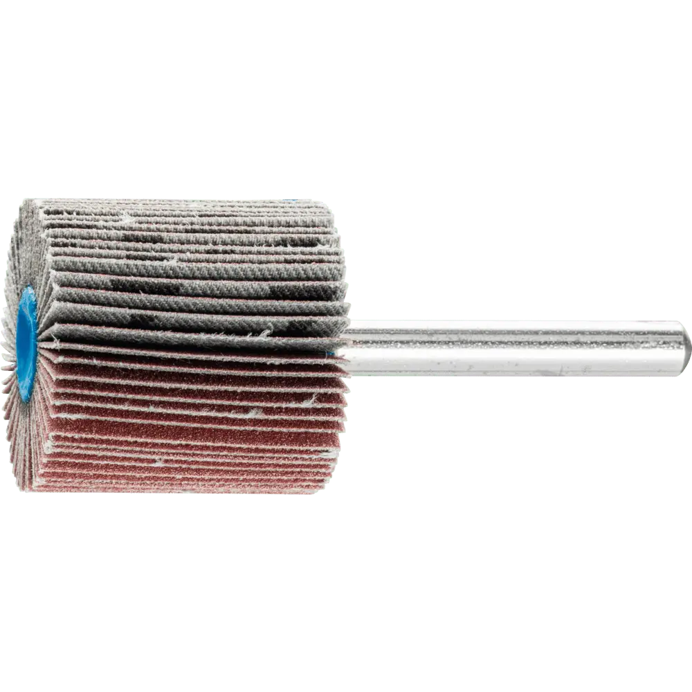Produktfoto 1 von PFERD TOOLS Korund Fächerschleifer F Ø 30x30mm Schaft-Ø 6 mm A240 für Feinschliff und Finish, 10 Stk.