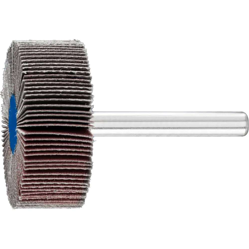 Produktfoto 1 von PFERD TOOLS Korund Fächerschleifer F Ø 40x15 mm Schaft-Ø 6 mm A320 für Feinschliff und Finish, 10 Stk.