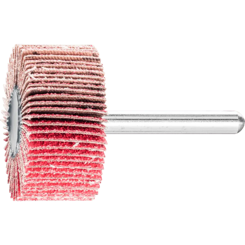 Produktfoto 1 von PFERD TOOLS Keramikkorn Fächerschleifer F Ø 40x20mm Schaft-Ø 6 mm CO-COOL80 hoher Abtrag auf Edelstahl, 10 Stk.