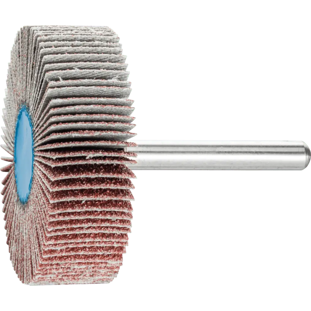 Produktfoto 1 von PFERD TOOLS Korund Fächerschleifer F Ø 50x15 mm Schaft-Ø 6 mm A60 für Feinschliff und Finish, 10 Stk.