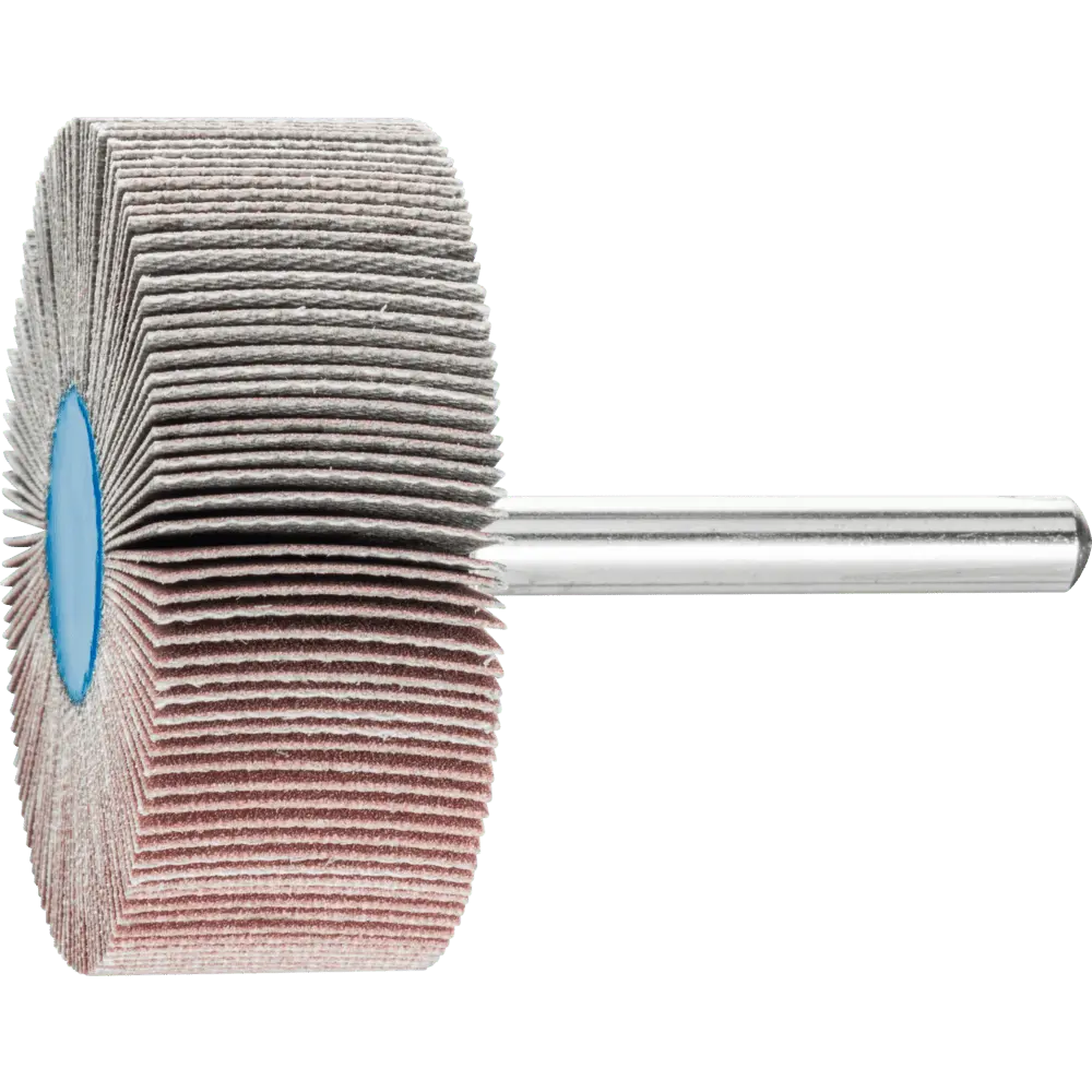 Produktfoto 1 von PFERD TOOLS Korund Fächerschleifer F Ø 50x20mm Schaft-Ø 6 mm A320 für Feinschliff und Finish, 10 Stk.