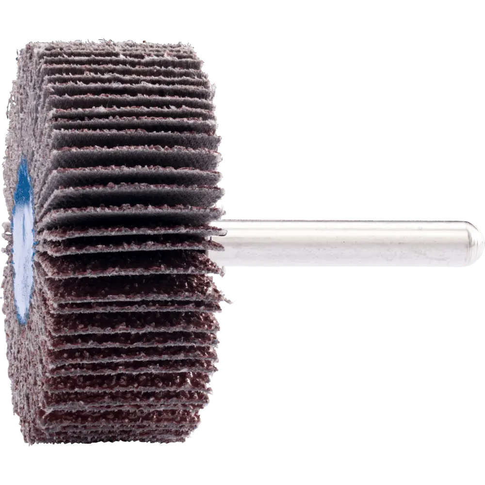 Produktfoto 1 von PFERD TOOLS Korund Fächerschleifer F Ø 50x20mm Schaft-Ø 6 mm A40 für Feinschliff und Finish, 10 Stk.