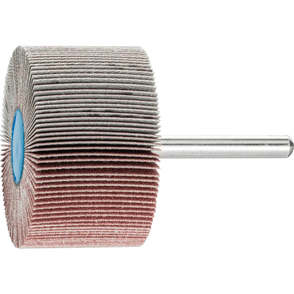 Produktfoto 1 von PFERD TOOLS Korund Fächerschleifer F Ø 50x30mm Schaft-Ø 6 mm A180 für Feinschliff und Finish, 10 Stk.