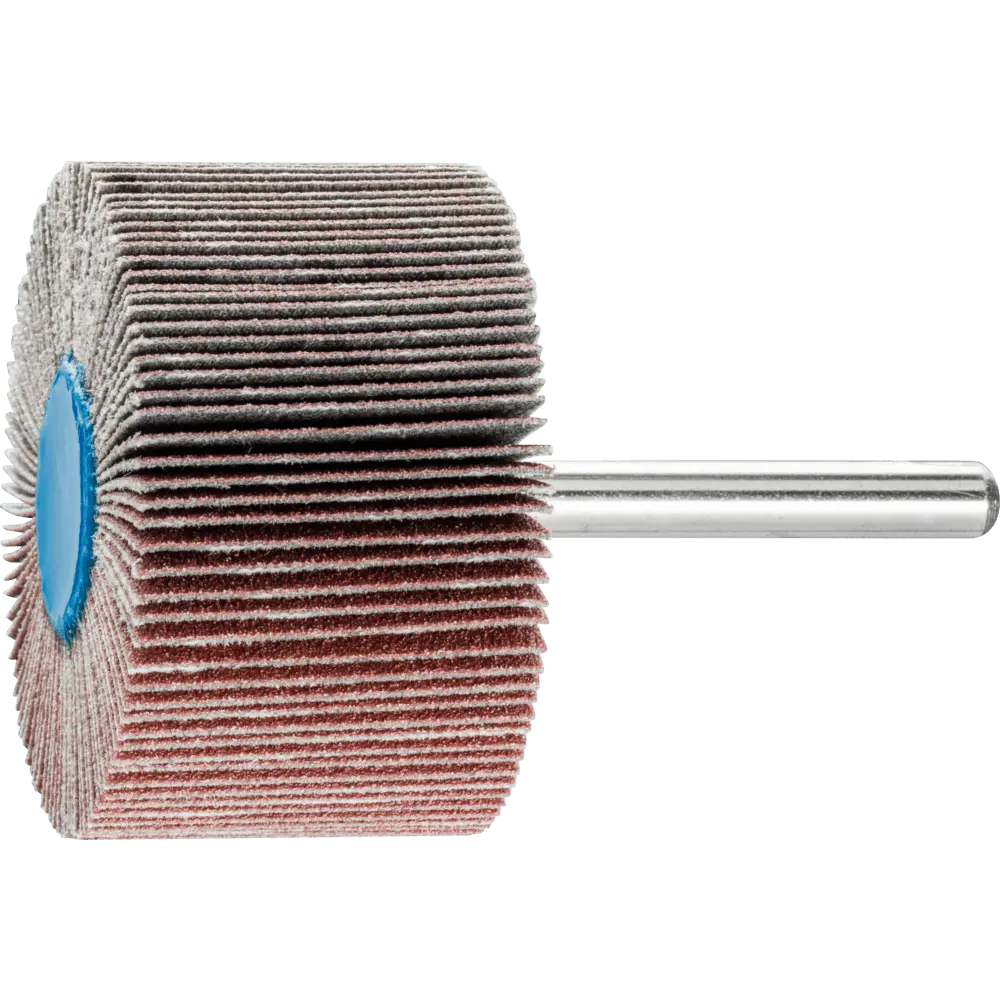 Produktfoto 1 von PFERD TOOLS Korund Fächerschleifer F Ø 50x30mm Schaft-Ø 6 mm A120 für Feinschliff und Finish, 10 Stk.