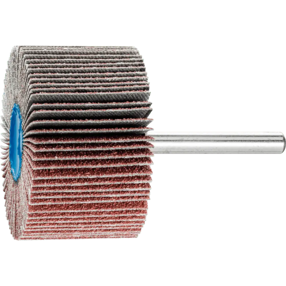 PFERD TOOLS Korund Fächerschleifer F Ø 50x30mm Schaft-Ø 6 mm A60 für Feinschliff und Finish, 10 Stk.