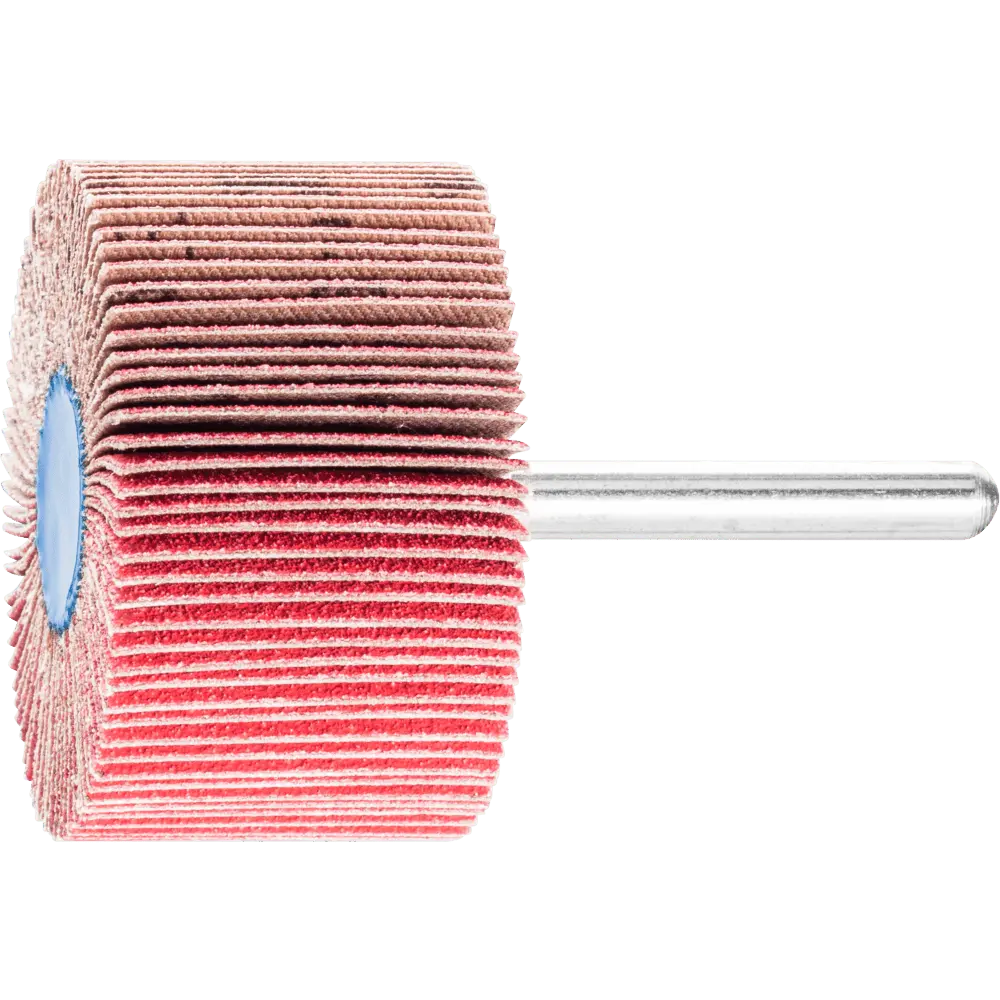 Produktfoto 1 von PFERD TOOLS Keramikkorn Fächerschleifer F Ø 50x30mm Schaft-Ø 6 mm CO-COOL120 hoher Abtrag auf Edelstahl, 10 Stk.