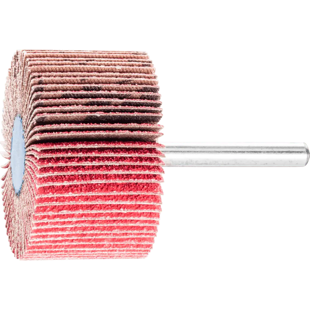 Produktfoto 1 von PFERD TOOLS Keramikkorn Fächerschleifer F Ø 50x30mm Schaft-Ø 6 mm CO-COOL80 hoher Abtrag auf Edelstahl, 10 Stk.