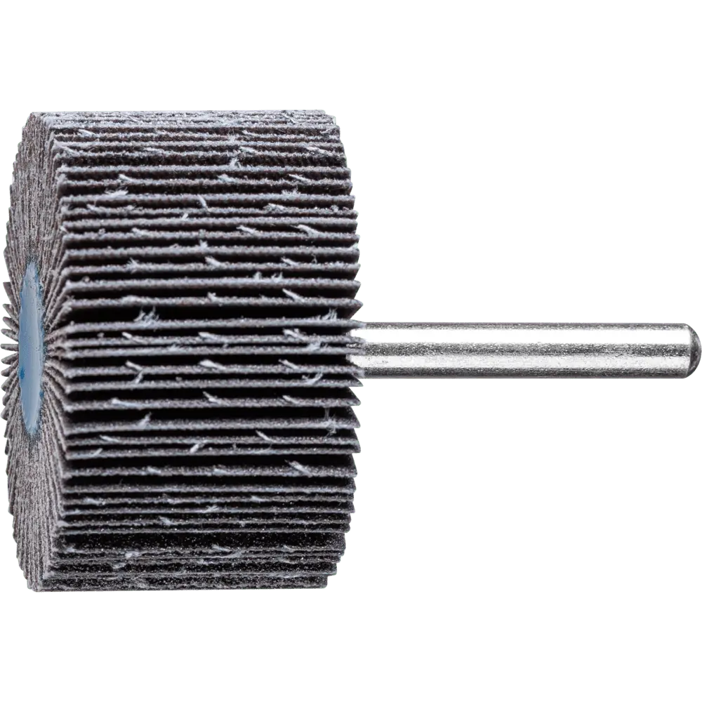 Produktfoto 1 von PFERD TOOLS SIC Fächerschleifer F Ø 50x30mm Schaft-Ø 6 mm SIC120 für harte NE Metalle, 10 Stk.