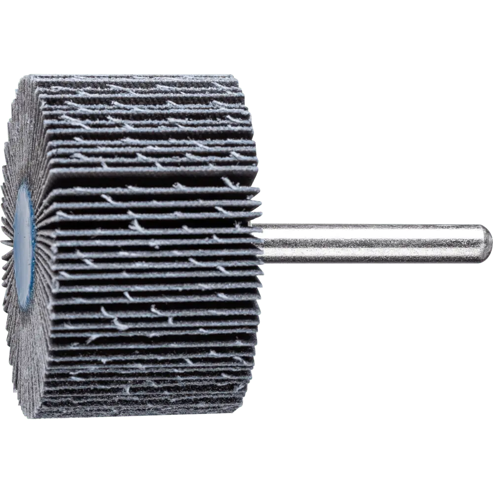 Produktfoto 1 von PFERD TOOLS SIC Fächerschleifer F Ø 50x30mm Schaft-Ø 6 mm SIC150 für harte NE Metalle, 10 Stk.