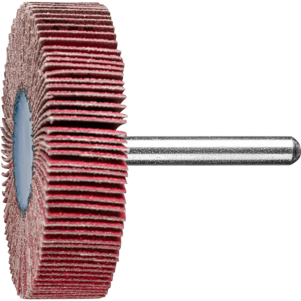 Produktfoto 1 von PFERD TOOLS Keramikkorn Fächerschleifer F Ø 60x15 mm Schaft-Ø 6 mm CO-COOL120 hoher Abtrag auf Edelstahl, 10 Stk.