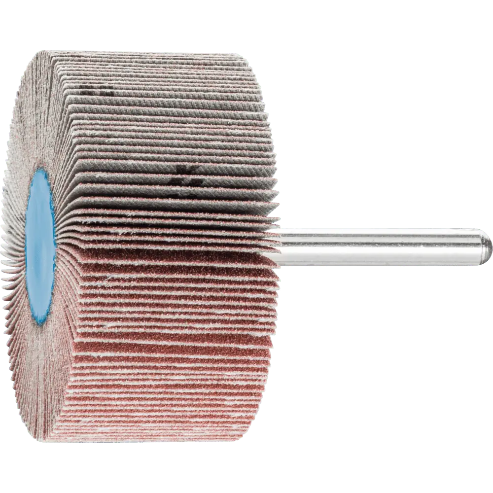 Produktfoto 1 von PFERD TOOLS Korund Fächerschleifer F Ø 60x30mm Schaft-Ø 6 mm A120 für Feinschliff und Finish (1)