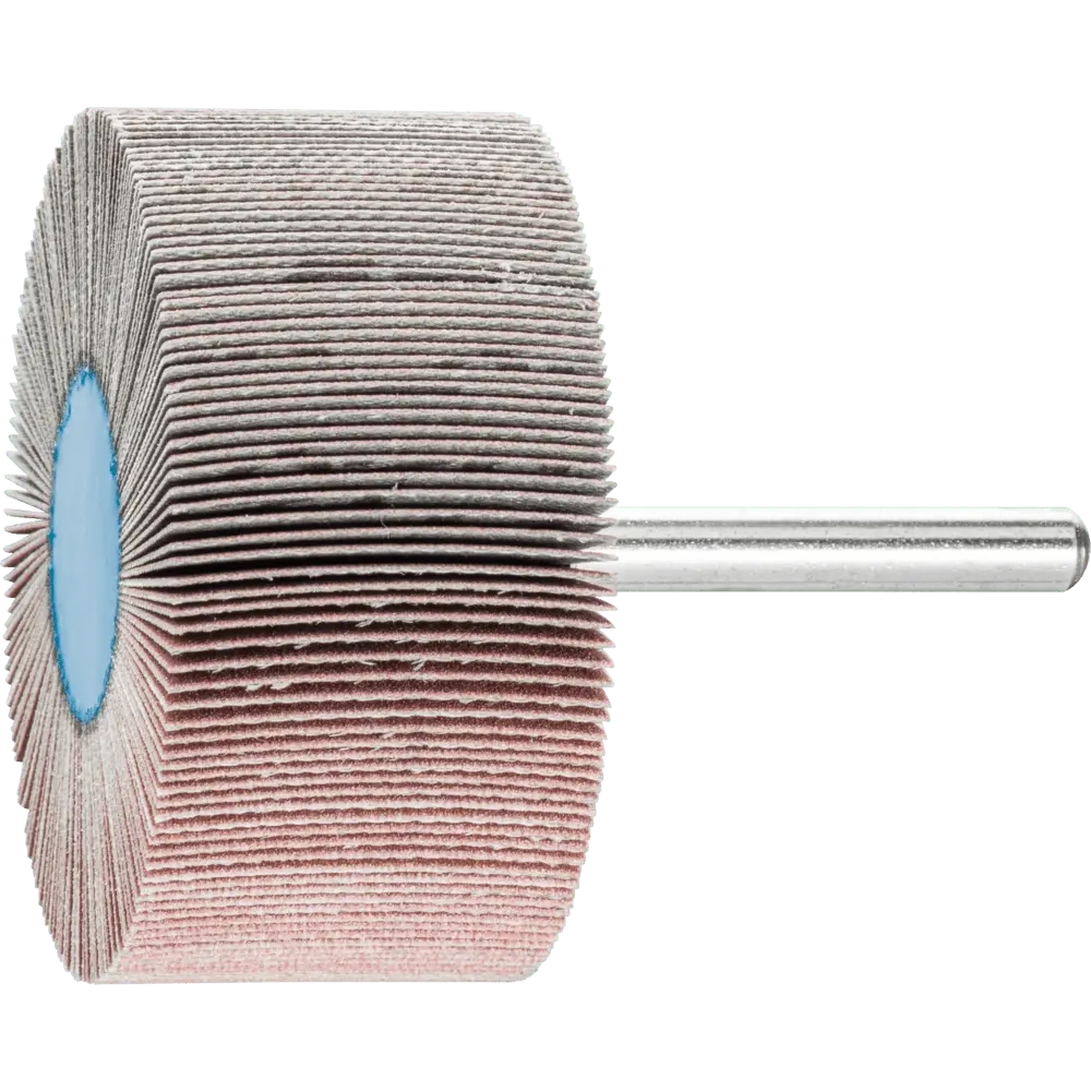 Produktfoto 1 von PFERD TOOLS Korund Fächerschleifer F Ø 60x30mm Schaft-Ø 6 mm A320 für Feinschliff und Finish, 10 Stk.