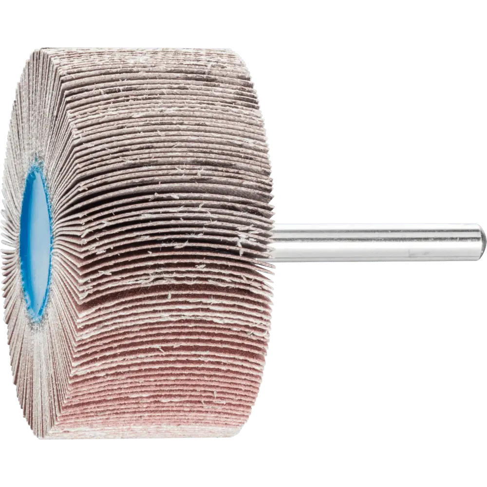 Produktfoto 1 von PFERD TOOLS Korund Fächerschleifer F Ø 60x30mm Schaft-Ø 6 mm A400 für Feinschliff und Finish, 10 Stk.