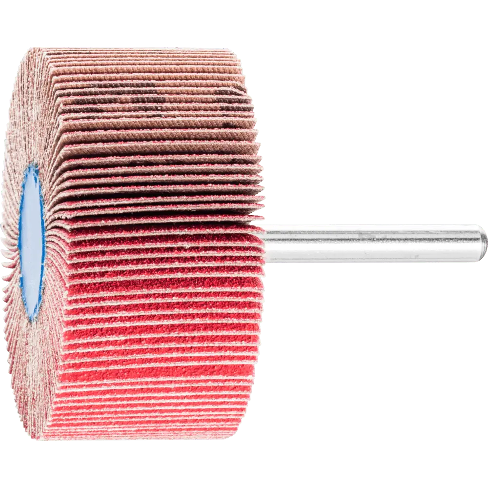 Produktfoto 1 von PFERD TOOLS Keramikkorn Fächerschleifer F Ø 60x30mm Schaft-Ø 6 mm CO-COOL120 hoher Abtrag auf Edelstahl, 10 Stk.
