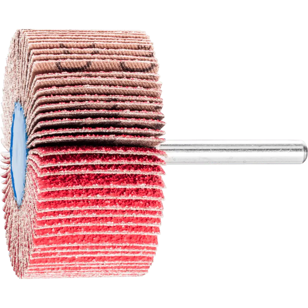 Produktfoto 1 von PFERD TOOLS Keramikkorn Fächerschleifer F Ø 60x30mm Schaft-Ø 6 mm CO-COOL60 hoher Abtrag auf Edelstahl, 10 Stk.