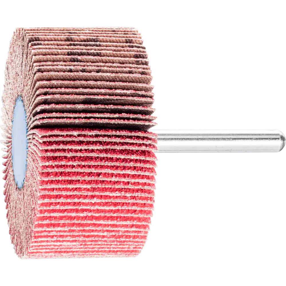 Produktfoto 1 von PFERD TOOLS Keramikkorn Fächerschleifer F Ø 60x30mm Schaft-Ø 6 mm CO-COOL80 hoher Abtrag auf Edelstahl, 10 Stk.