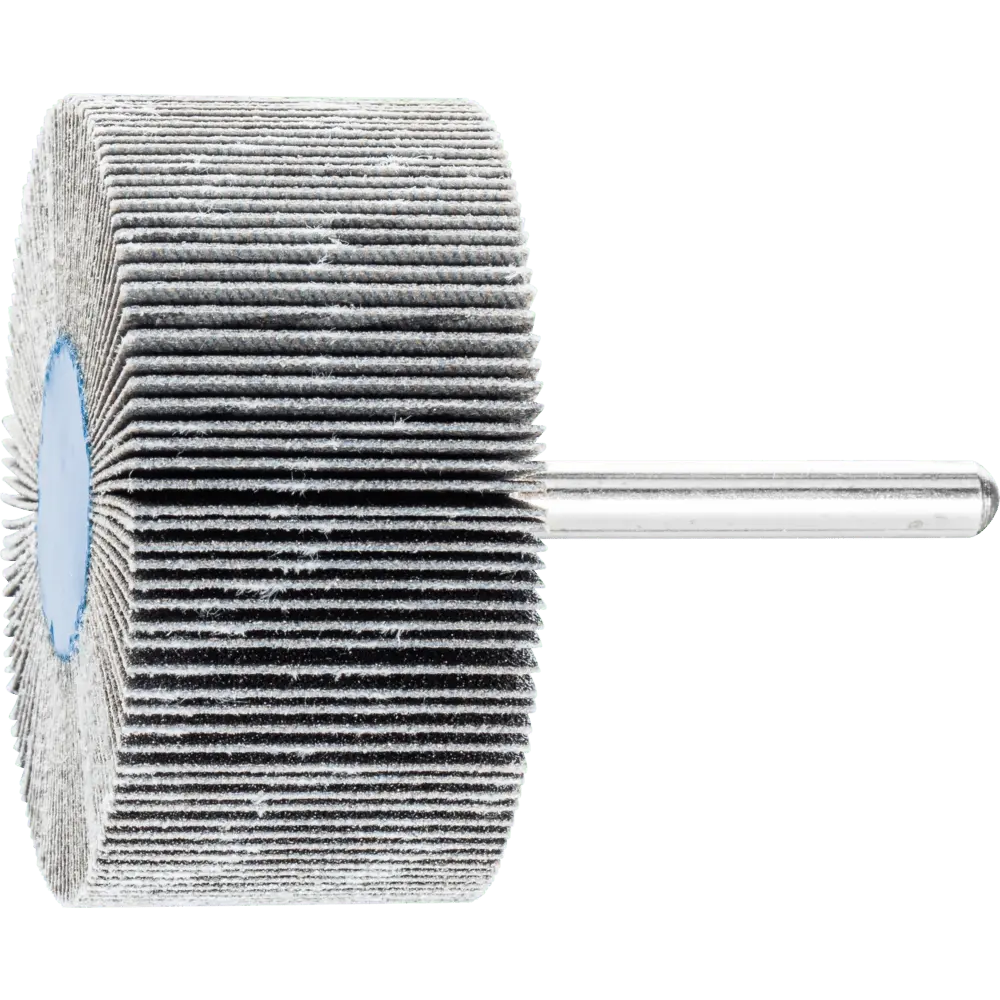 Produktfoto 1 von PFERD TOOLS SIC Fächerschleifer F Ø 60x30mm Schaft-Ø 6 mm SIC150 für harte NE Metalle, 10 Stk.