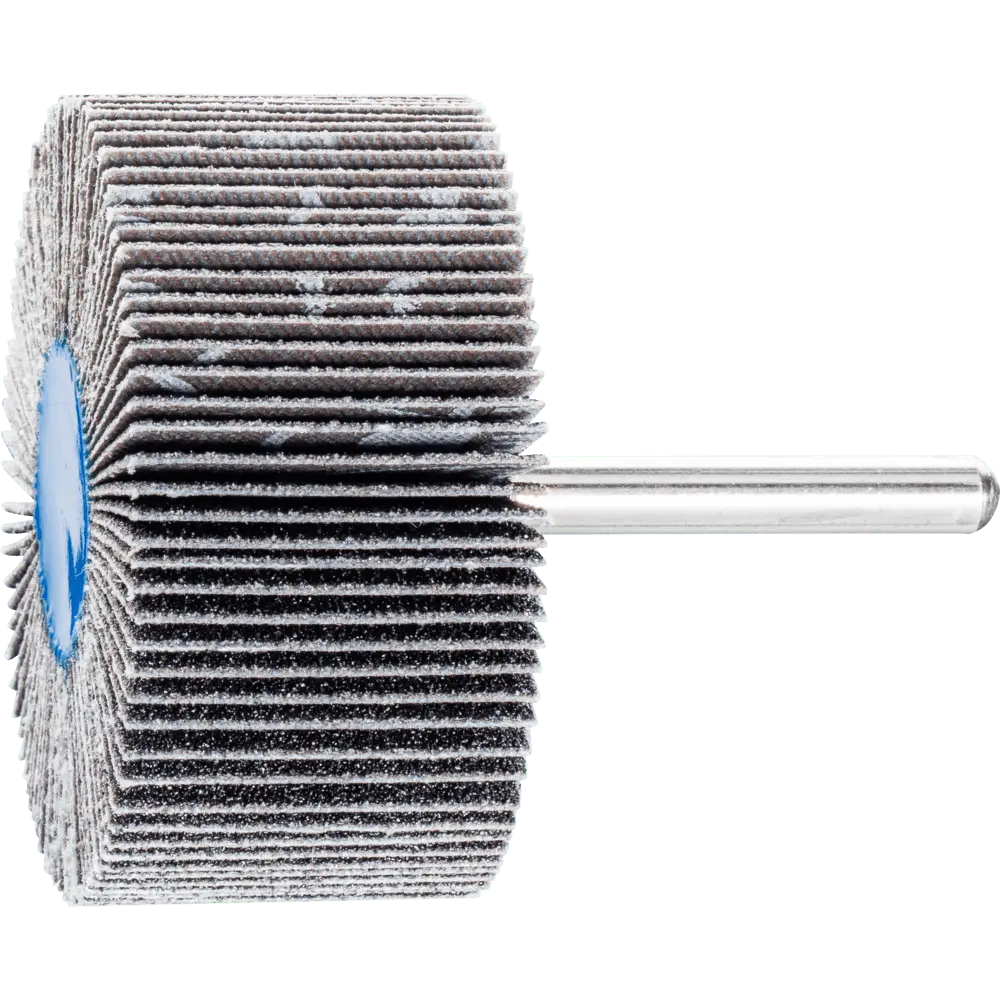 Produktfoto 1 von PFERD TOOLS SIC Fächerschleifer F Ø 60x30mm Schaft-Ø 6 mm SIC80 für harte NE Metalle, 10 Stk.