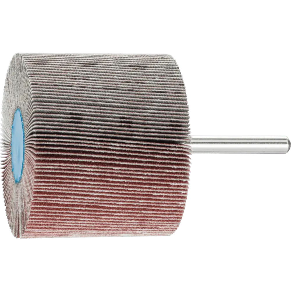 Produktfoto 1 von PFERD TOOLS Korund Fächerschleifer F Ø 60x50mm Schaft-Ø 6 mm A150 für Feinschliff und Finish, 10 Stk.