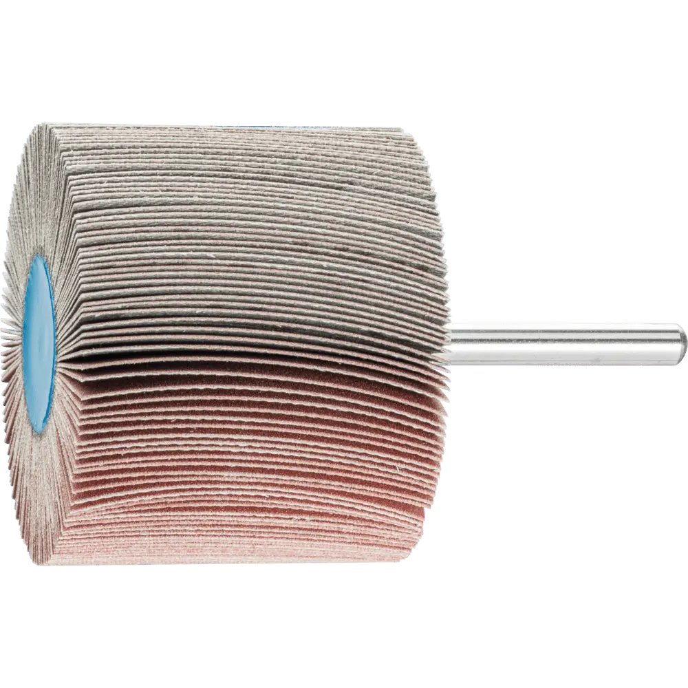 Produktfoto 1 von PFERD TOOLS Korund Fächerschleifer F Ø 60x50mm Schaft-Ø 6 mm A320 für Feinschliff und Finish, 10 Stk.