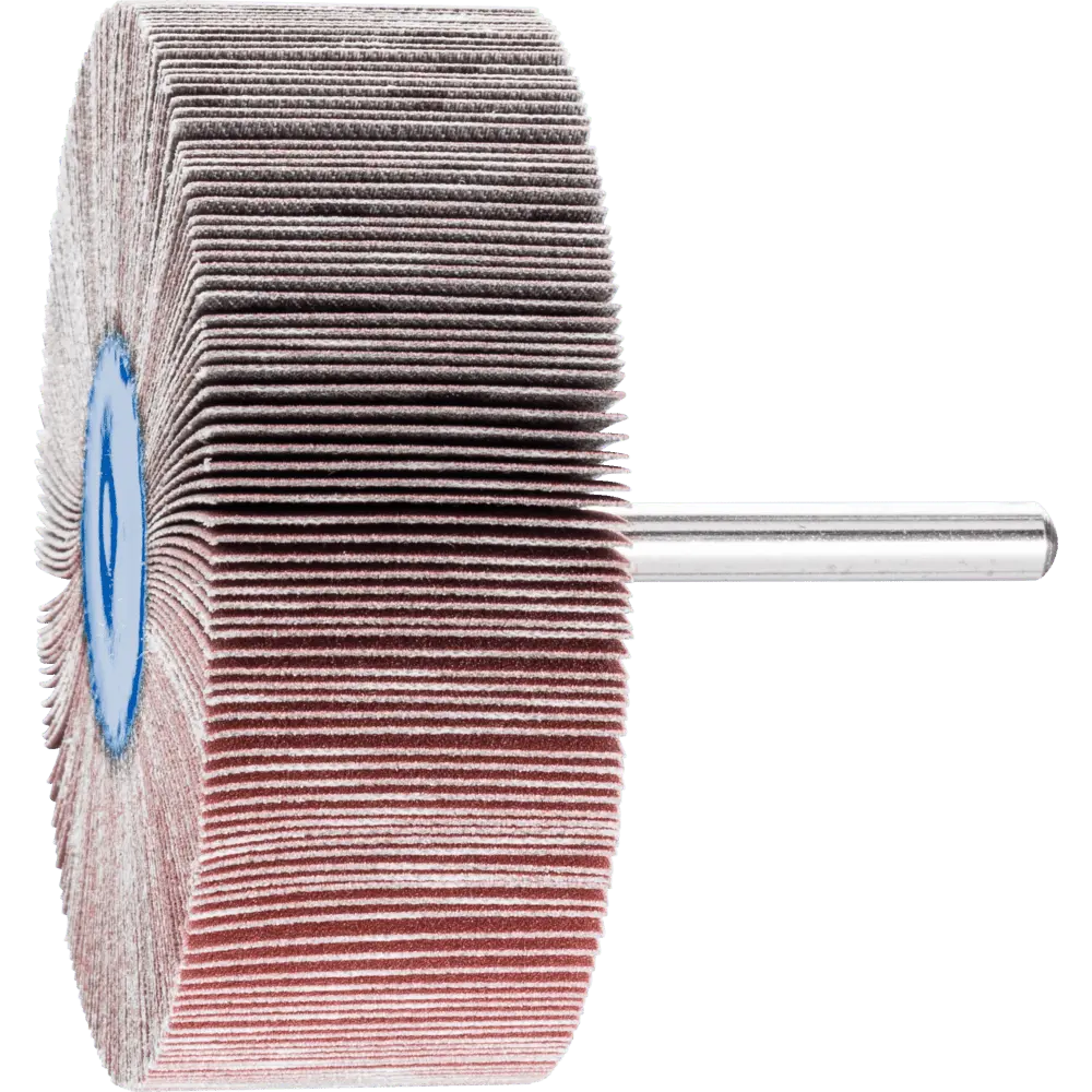 Produktfoto 1 von PFERD TOOLS Korund Fächerschleifer F Ø 80x30mm Schaft-Ø 6 mm A320 für Feinschliff und Finish, 10 Stk.