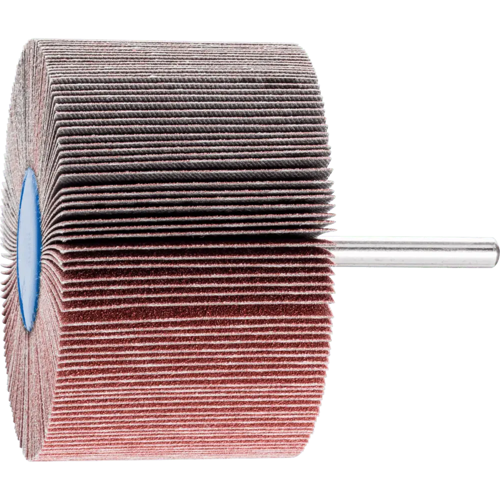 Produktfoto 1 von PFERD TOOLS Korund Fächerschleifer F Ø 80x50mm Schaft-Ø 6 mm A120 für Feinschliff und Finish, 10 Stk.