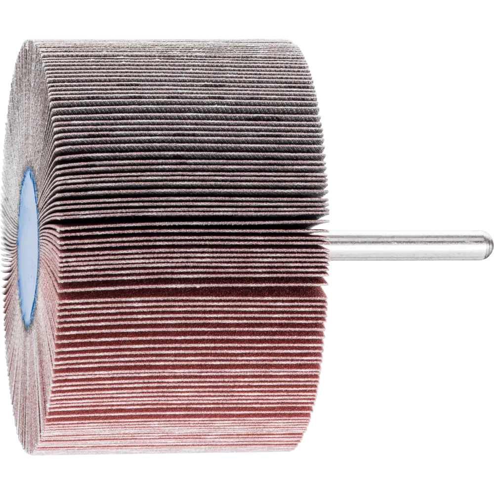 Produktfoto 1 von PFERD TOOLS Korund Fächerschleifer F Ø 80x50mm Schaft-Ø 6 mm A320 für Feinschliff und Finish, 10 Stk.