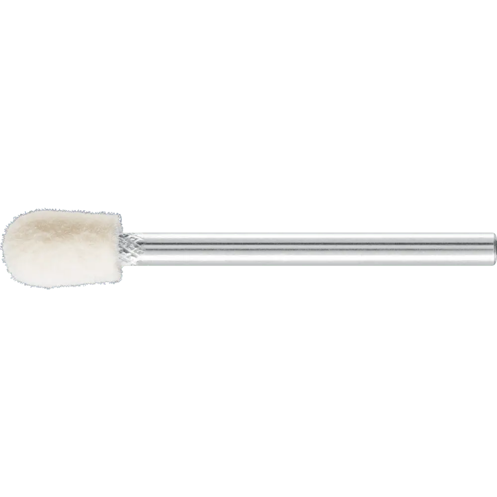 Produktfoto 1 von PFERD TOOLS mittelharte Filzpolierstifte Tropfenform Ø 6x10mm Schaft-Ø 3 mm, 10 Stk.